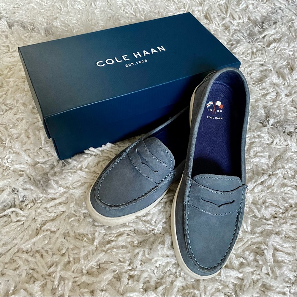 COLE HAAN Dark Goblin Blue Nantucket Loafers